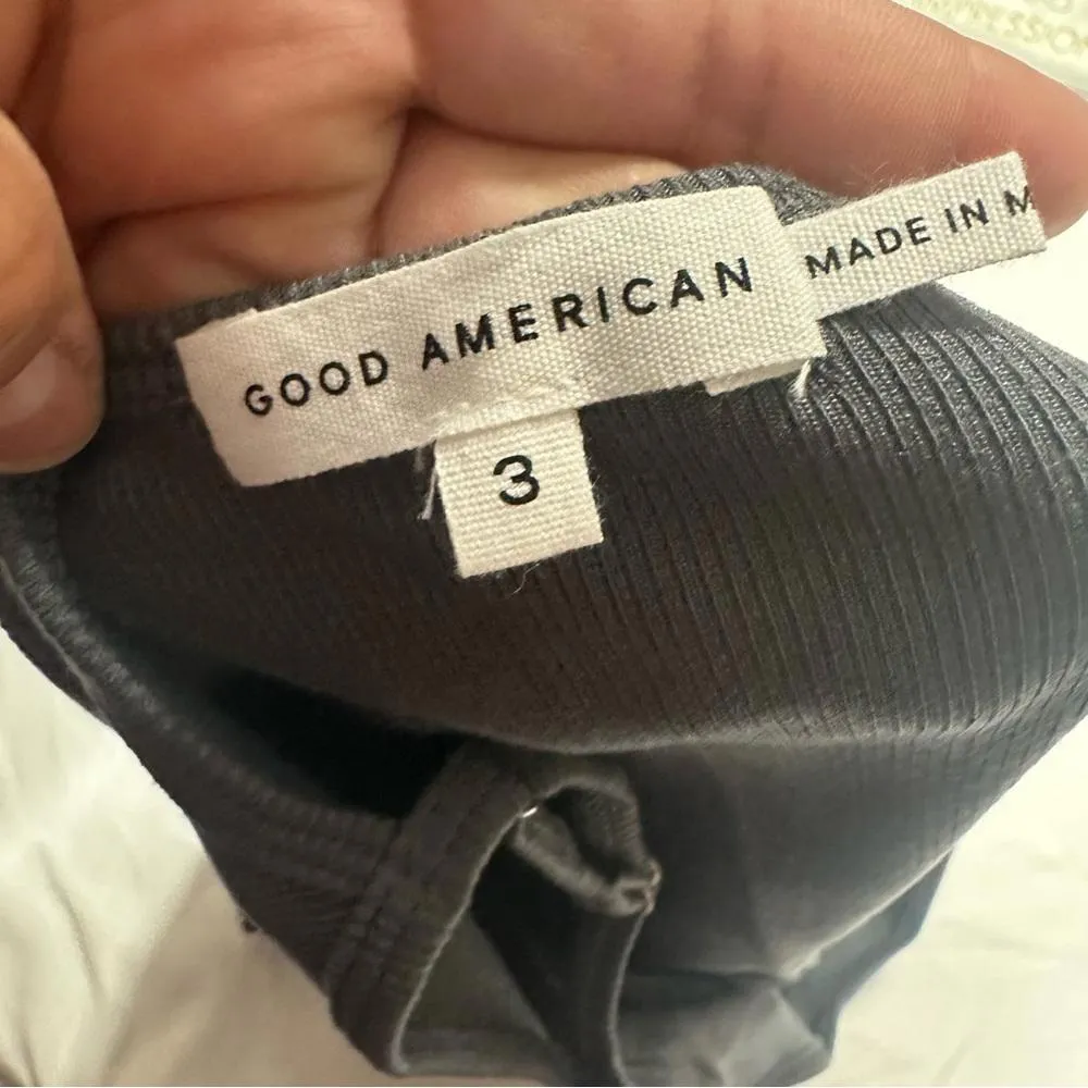 Good American '90s Rib Crop Camisole - Image 4