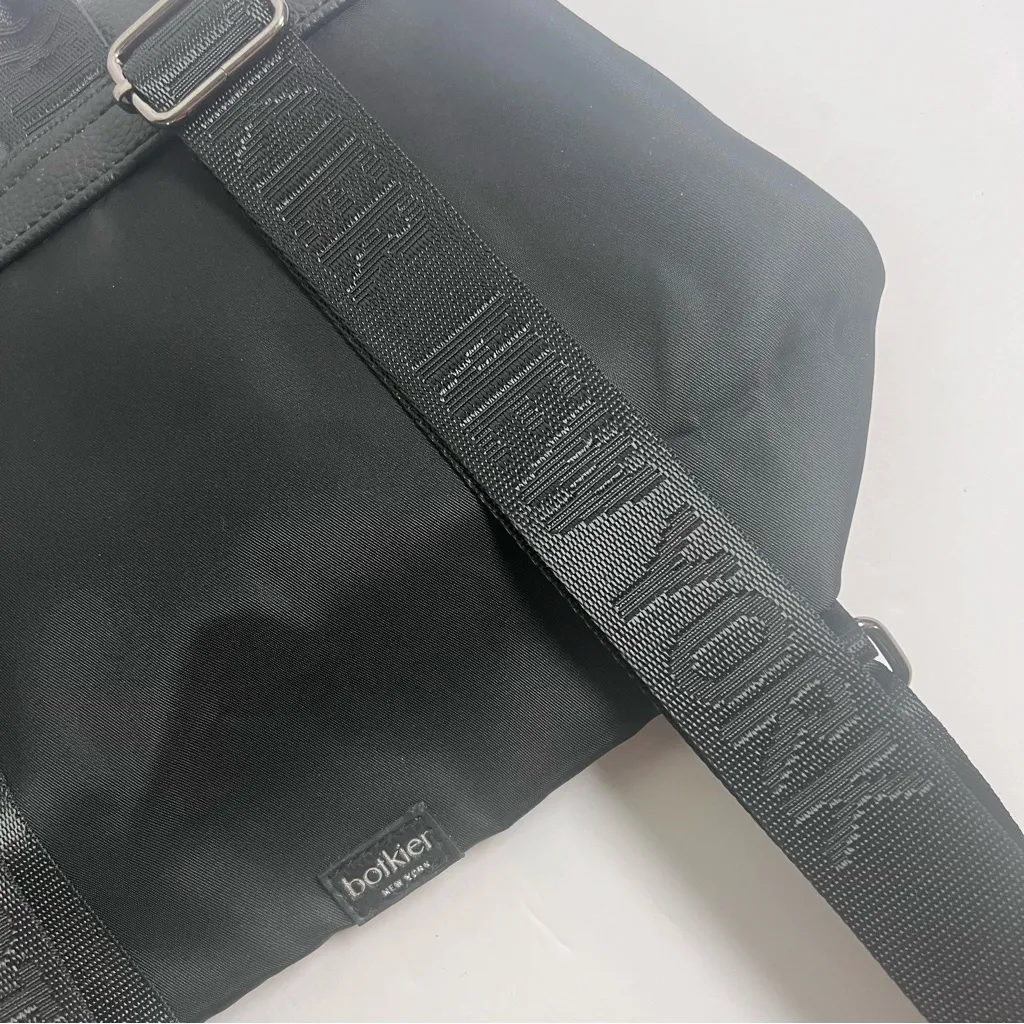 Botkier Trigger Mini Nylon Backpack - Black NWT Zippers‎ - Image 6