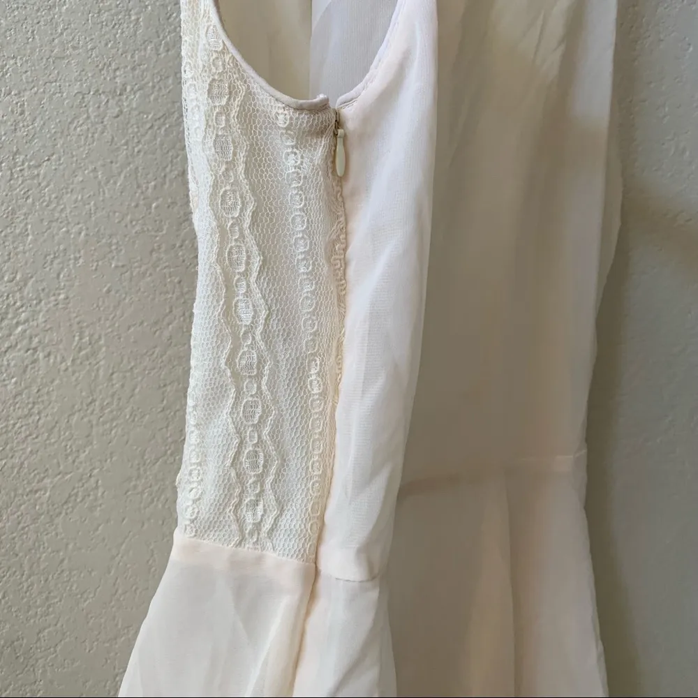 Mossimo Chiffon High Low Peplum L Size L - Image 8