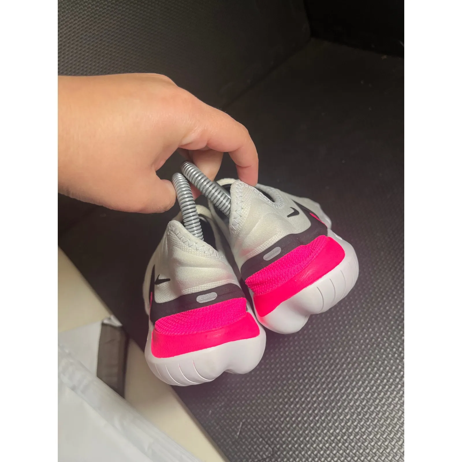 Nike Free RN Flyknit 3.0 Shoes Womens Size 8 Slip On Running AQ5708-401 - Image 6