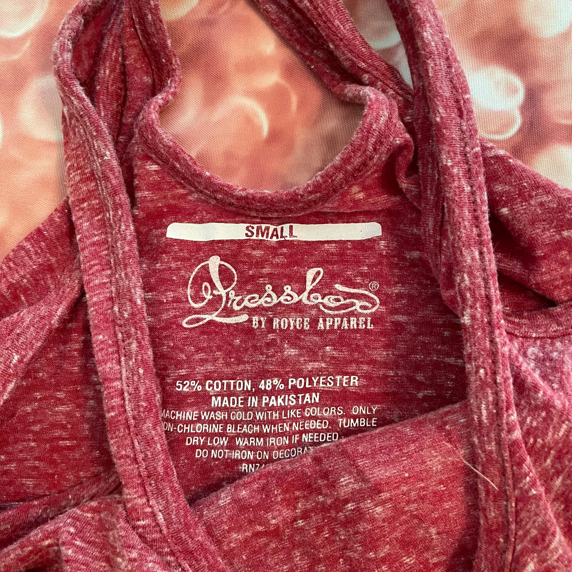 University Of Alabama Red Tank Top - Image 3