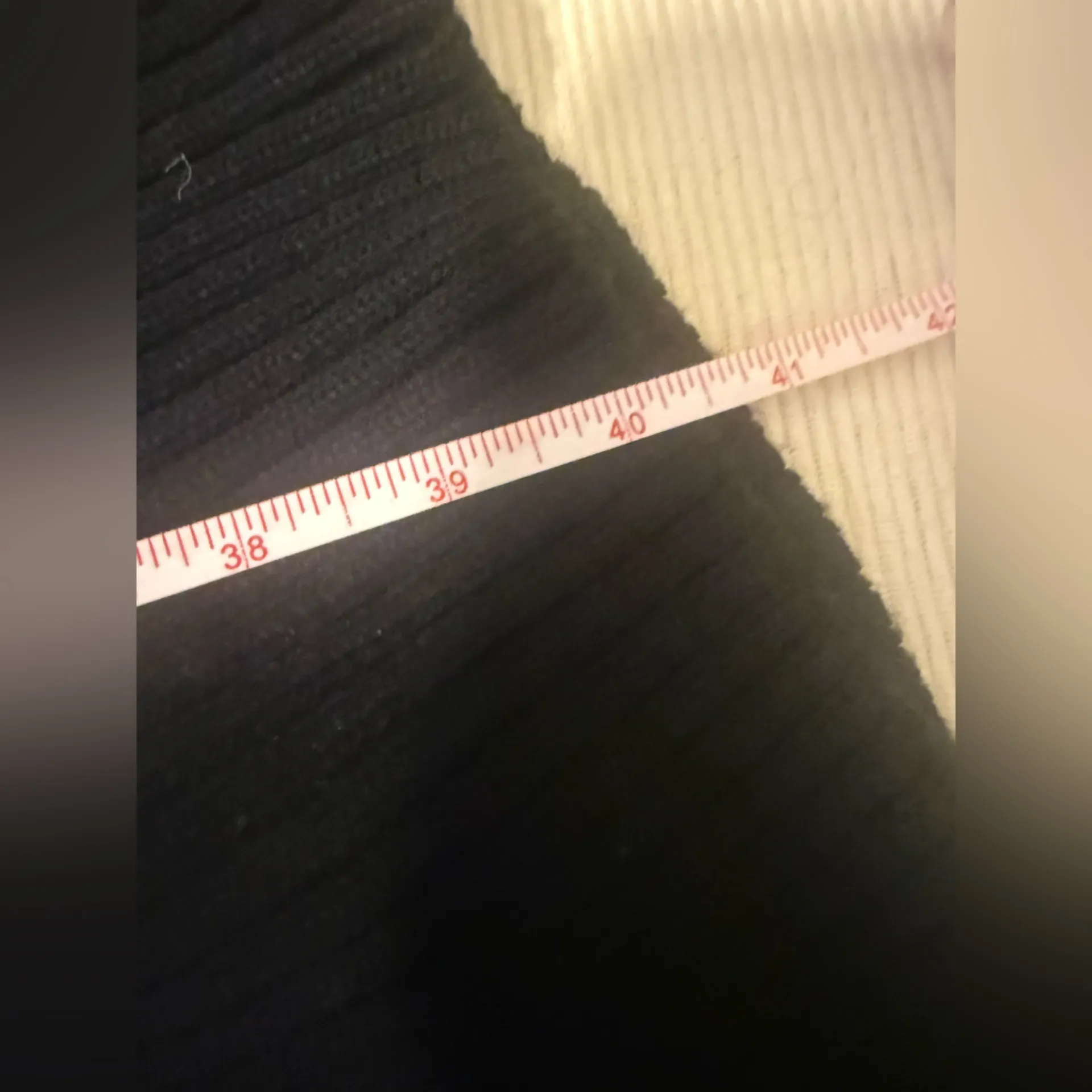 Milano Vintage Knit Sweater Dress Teal Black Asymmetrical Button M 80s 90s Blue Size M - Image 5