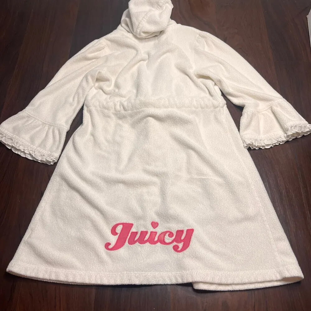 Juicy Couture Women's White Robe Sz S - Image 3