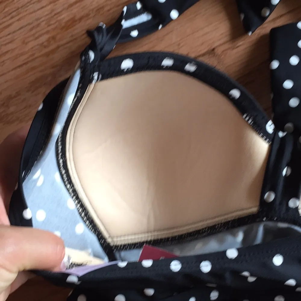 Merona polka dot swim top. S - Image 3