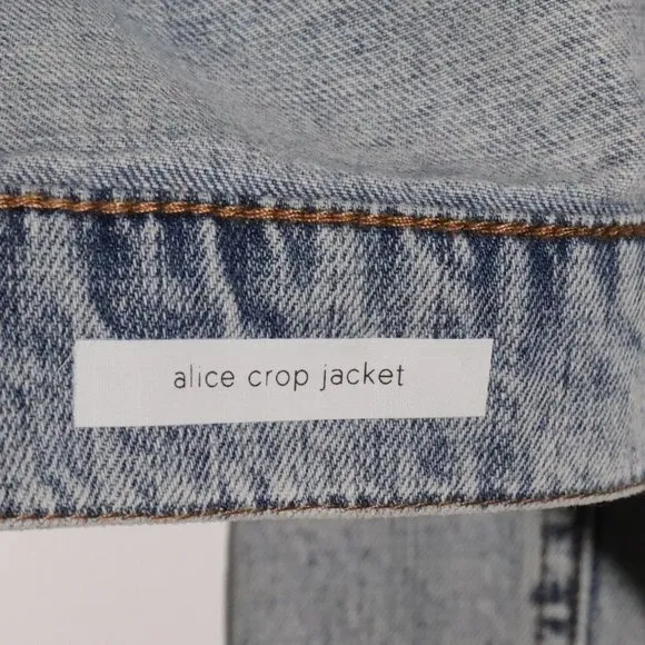 NWT STS Blue Alice Crop Jean Jacket - Image 11
