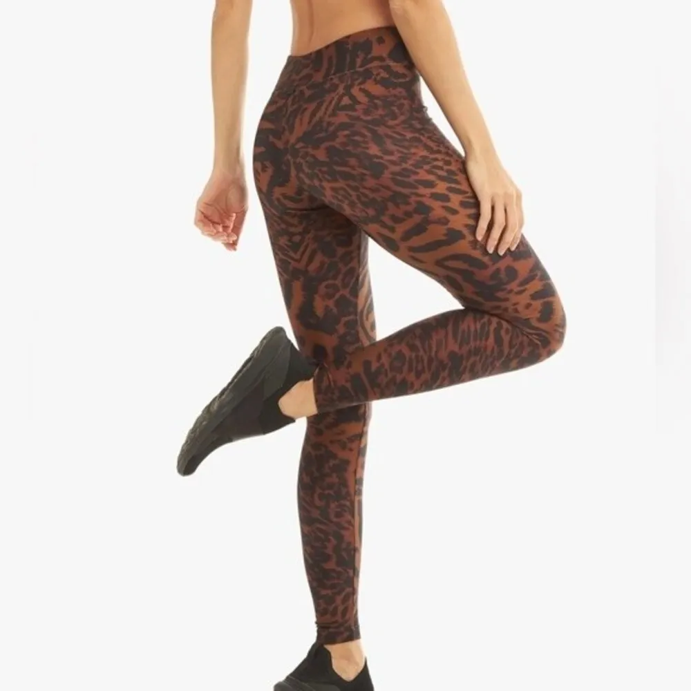 Koral Size S Brown Cheetara Drive High Rise Cheetara Legging Gym Active Cheetah - Image 14