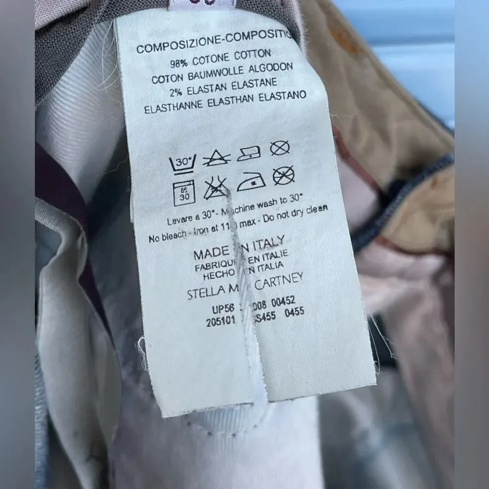 Stella Mc Cartney boot cut jean size 30 - Image 11