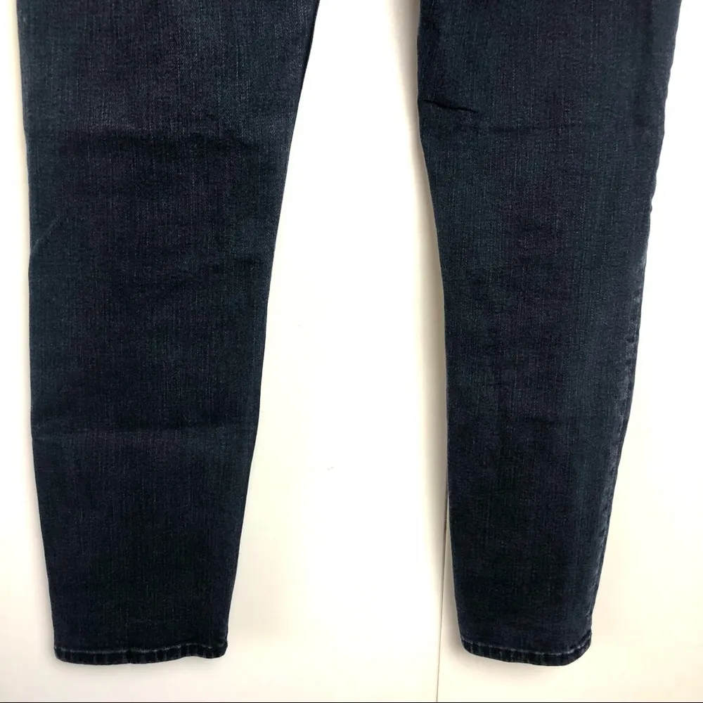 Acne Studios Melk Slim Fit Jeans in Blue Black Bla Konst Stockholm - Image 9