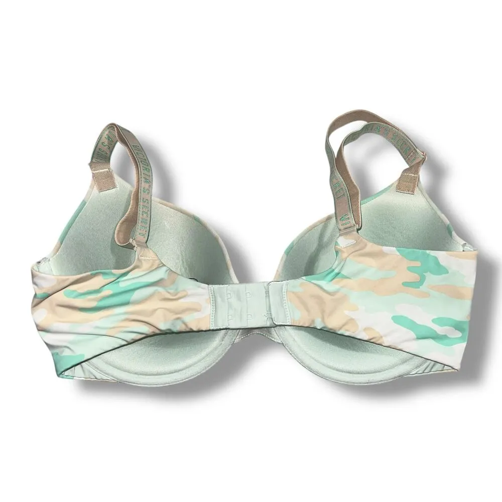 Victorias Secret Womens TShirt Lightly Lined Demi Bra Underwire Convertible 34DD - Image 3