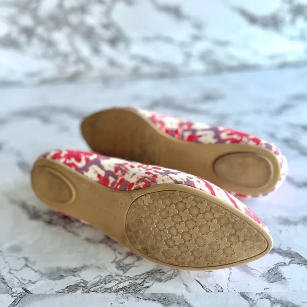 Kelly & Katie Pirasso Flats Pink Lavendar Tie-dye Pastel 7 - Image 9