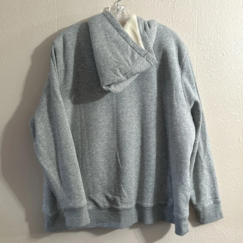 Old Navy Hoodie, Zipper Sherpa Sweater - Image 6