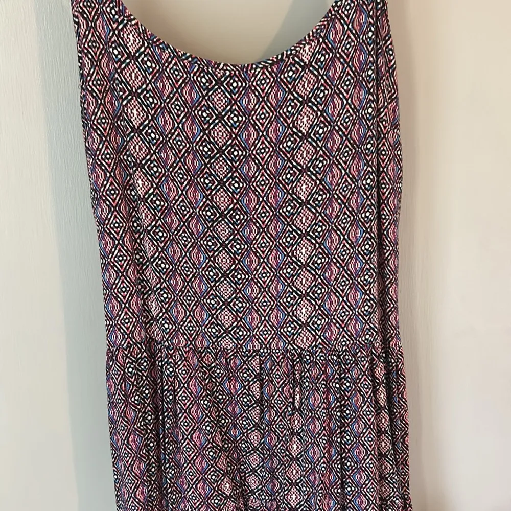 Forever 21 Geometric Open Tie Back Mini Sun Dress - Image 2