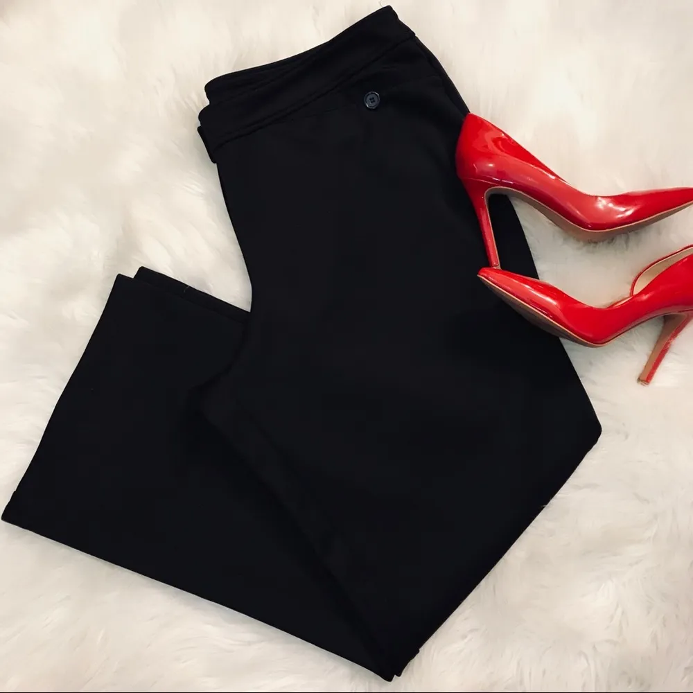 Studio 1940 pull on dress pants black size 18/20 - Image 2