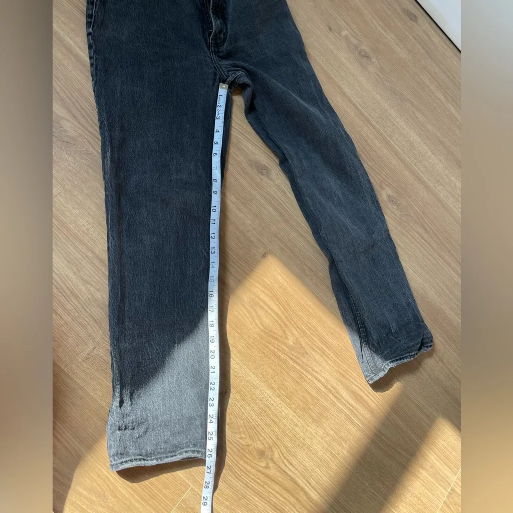 Abercrombie 90s Straight Ultra High Rise Straight sz 6/28 - Image 7