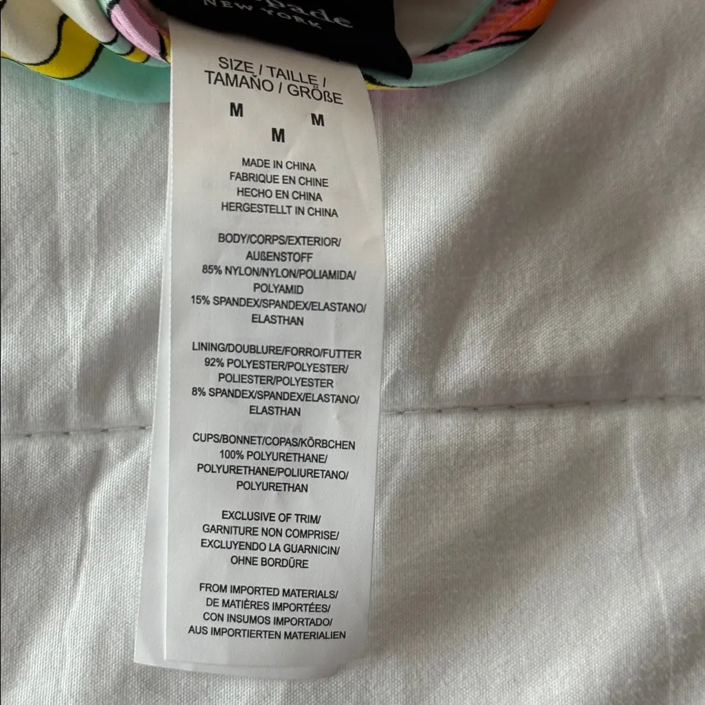 Kate Spade underwire bikini top size M - Image 5