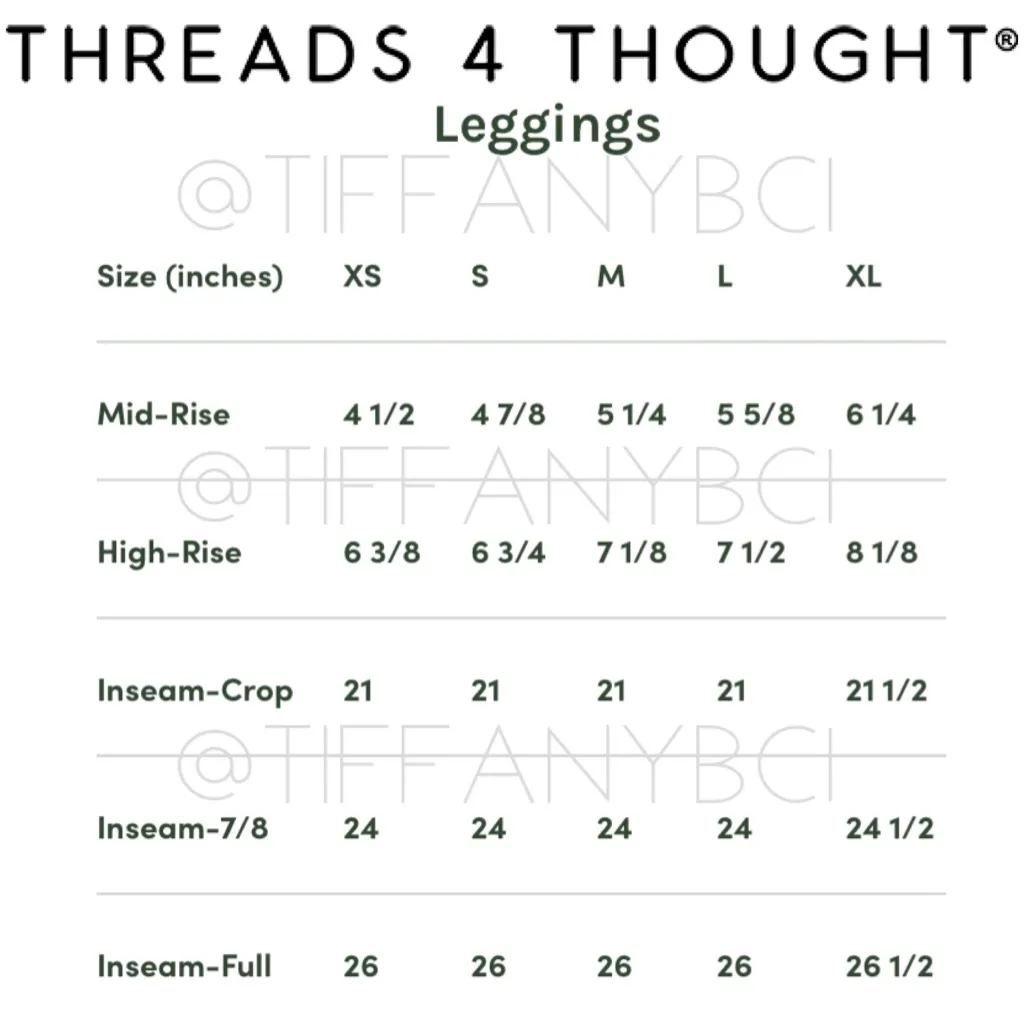 Threads 4 Thought  Kona Plaid Leggings - Image 12