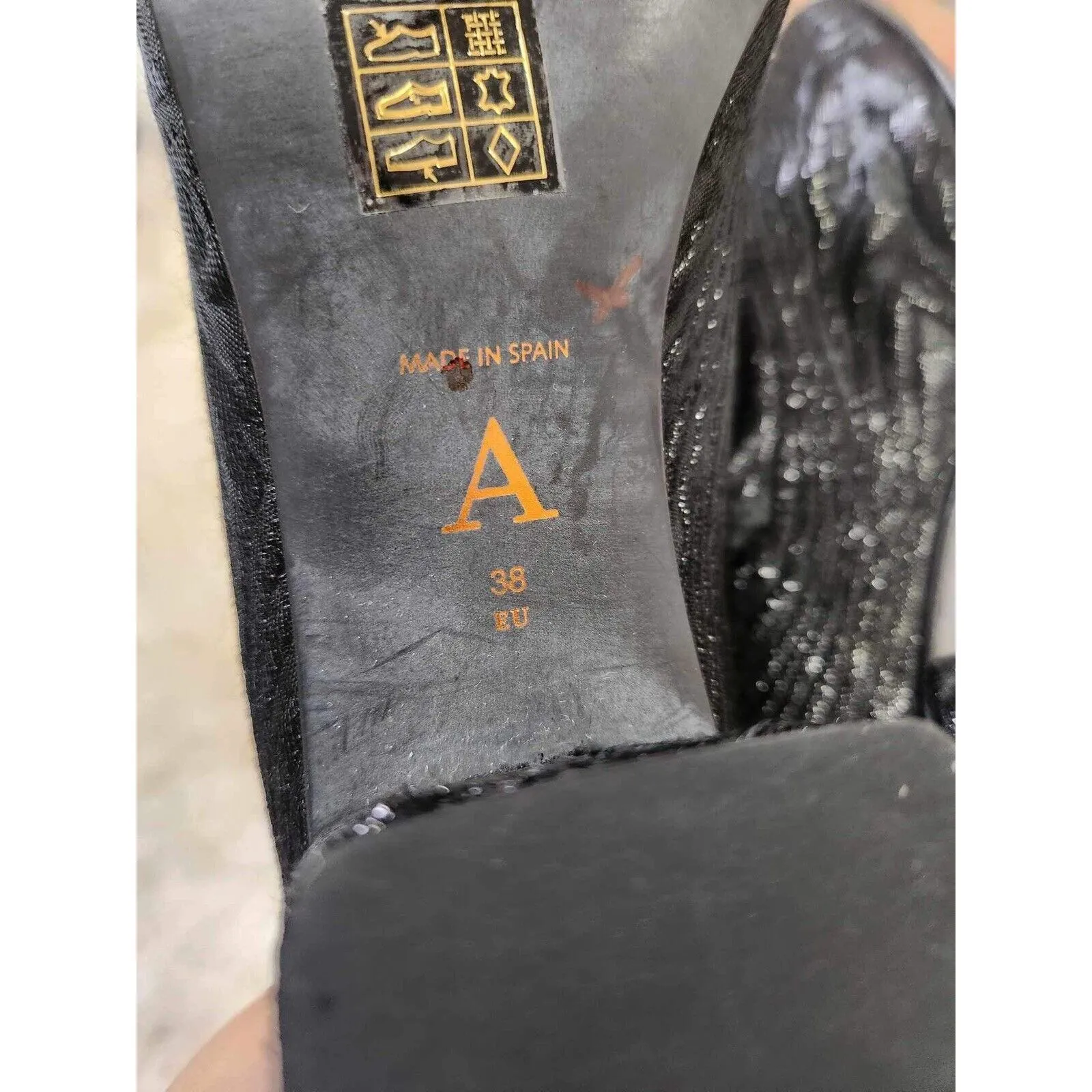 Anthropologie Joyeux Textured Ankle Boot Size 38EU. Sho5 - Image 9