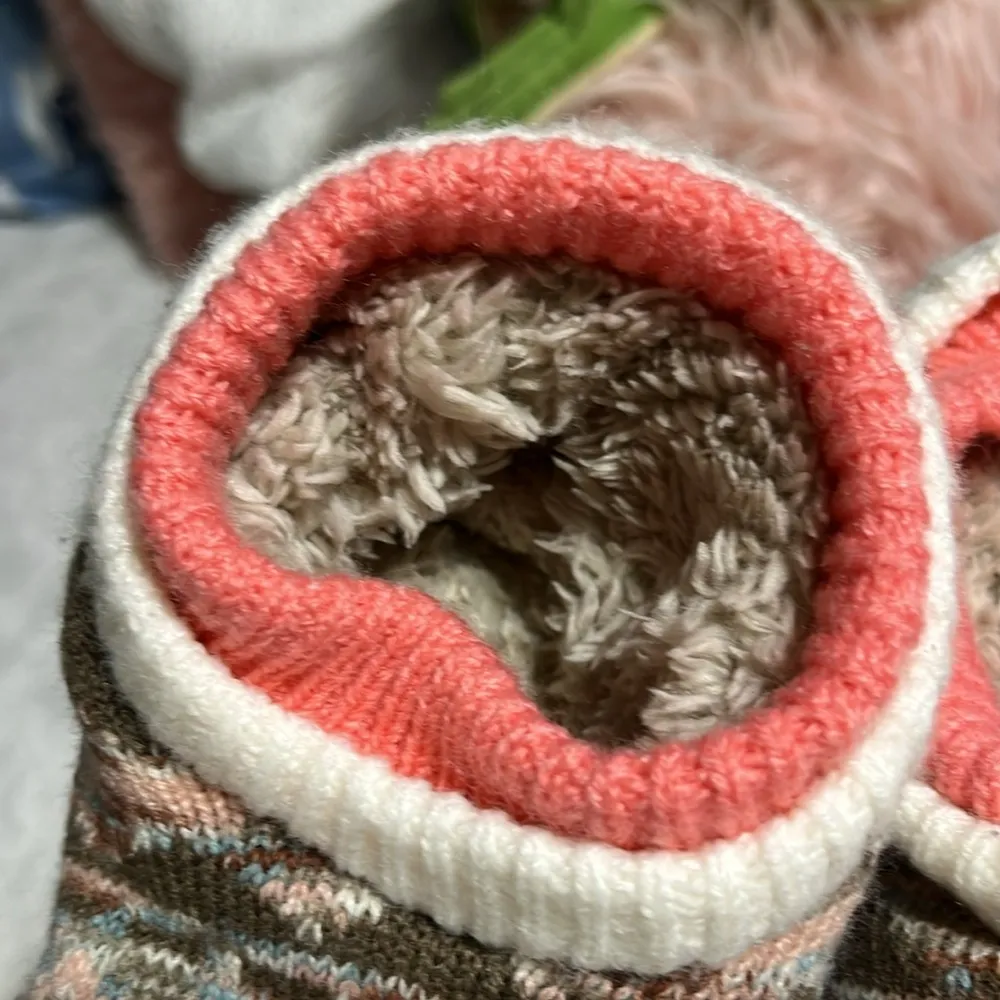 Kitty Cat Slipper Socks Gray - Image 5