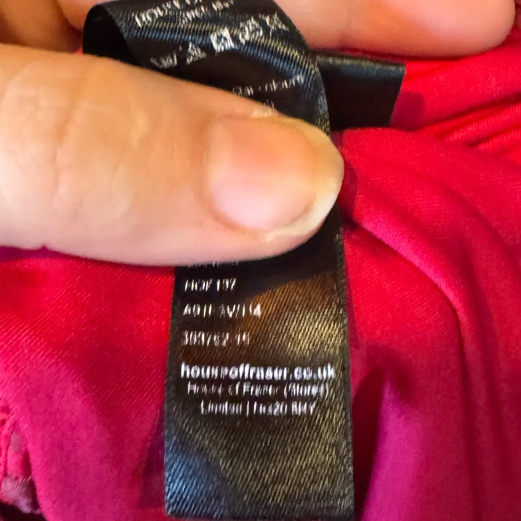 Women’s House Of Fraser Pink and Black Swirl One - Image 5