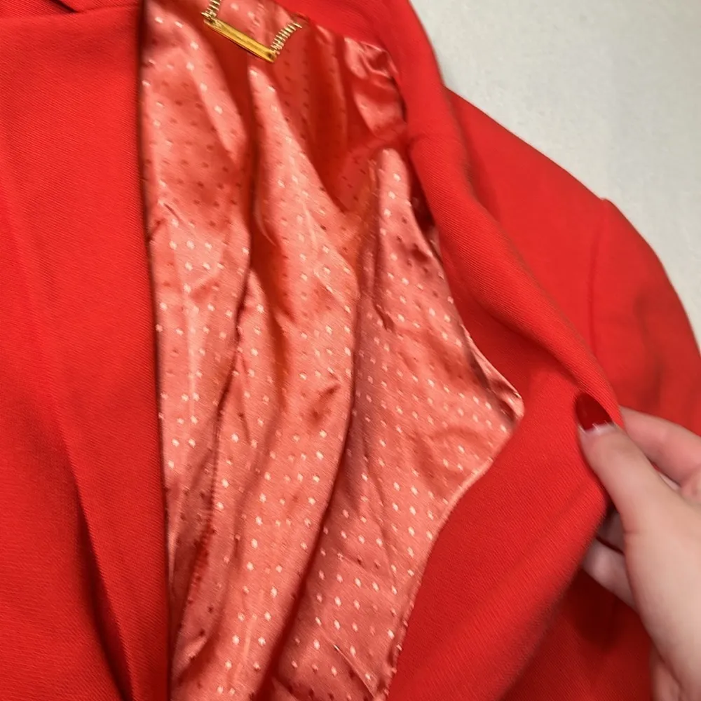 Trina Turk Women’s Orange Pistache Blazer Jacket - Image 7