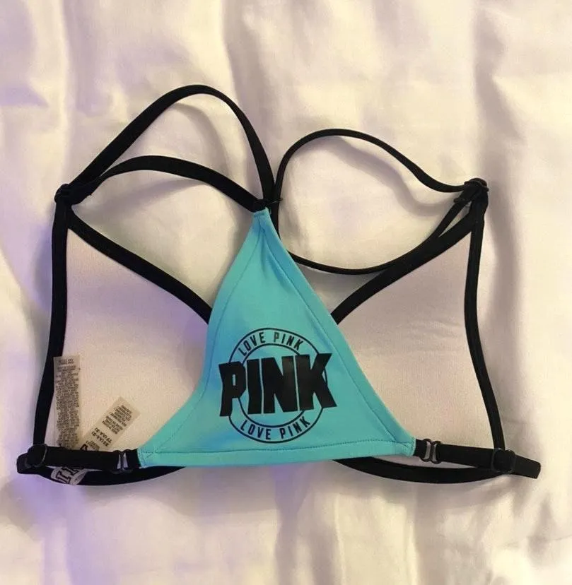 Turquoise Victoria Secret (pink) Bikini Top - Image 3