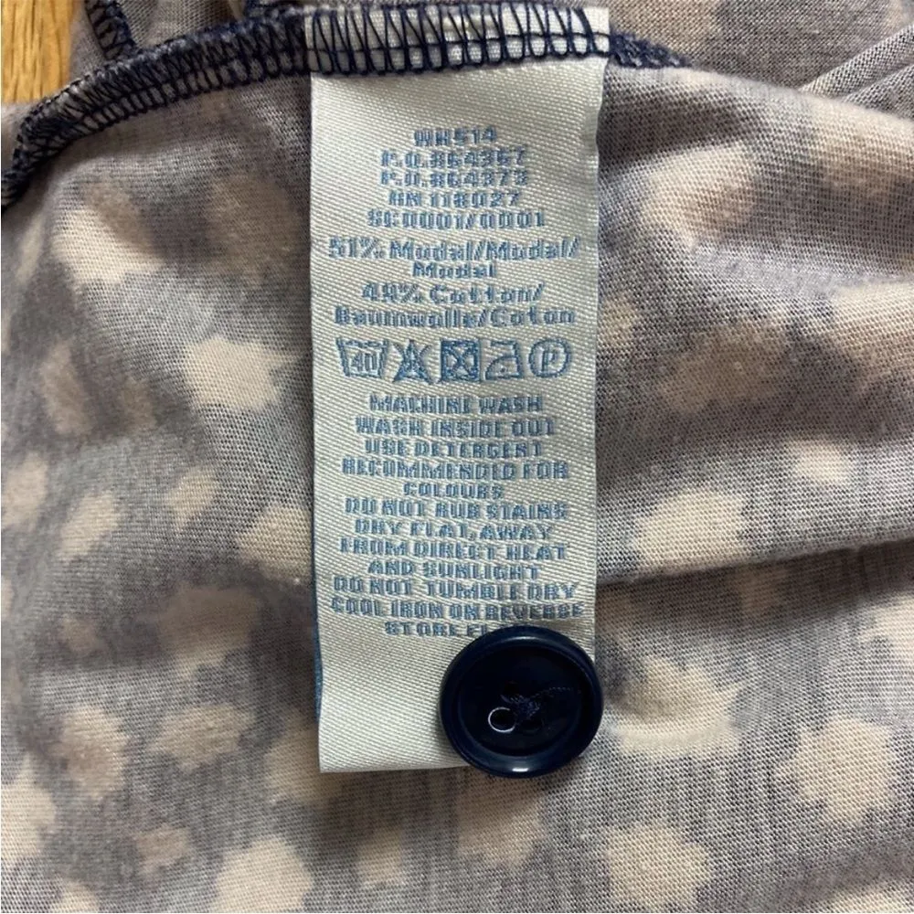 Boden Adelaide Navy/Cream Dress 12 Blue - Image 7