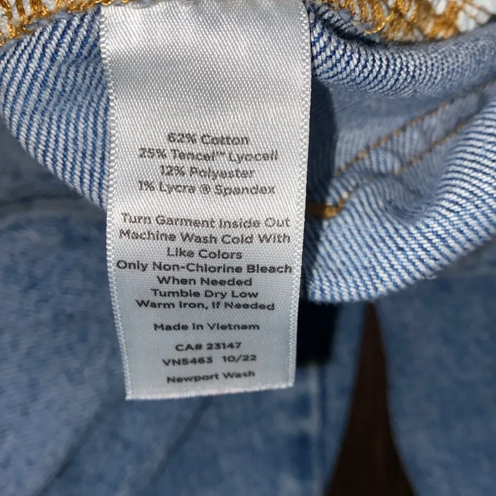 Talbots high waist straight ankle jeans size 12 - Image 9