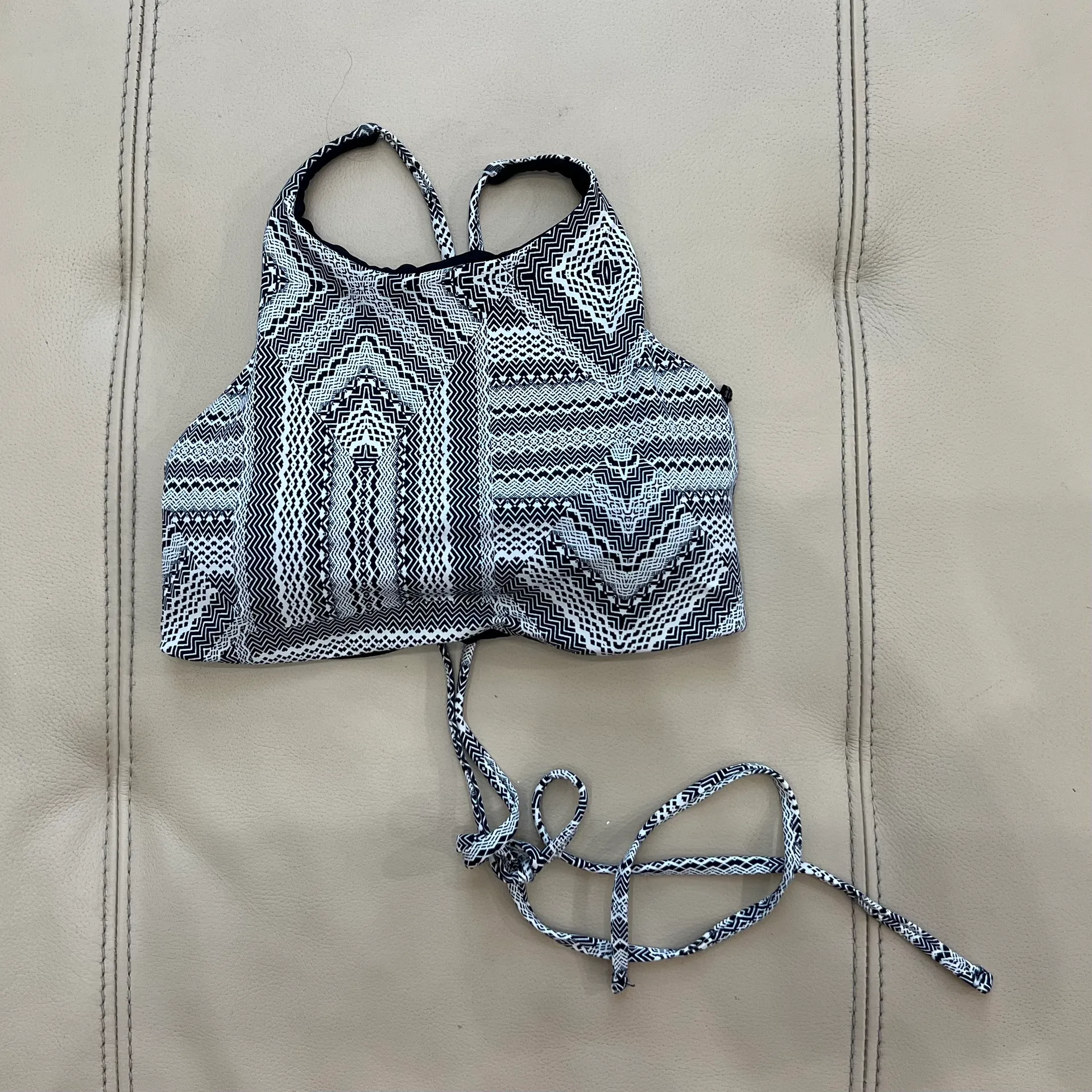 Aztec Halter Top Bikini Set - Image 7