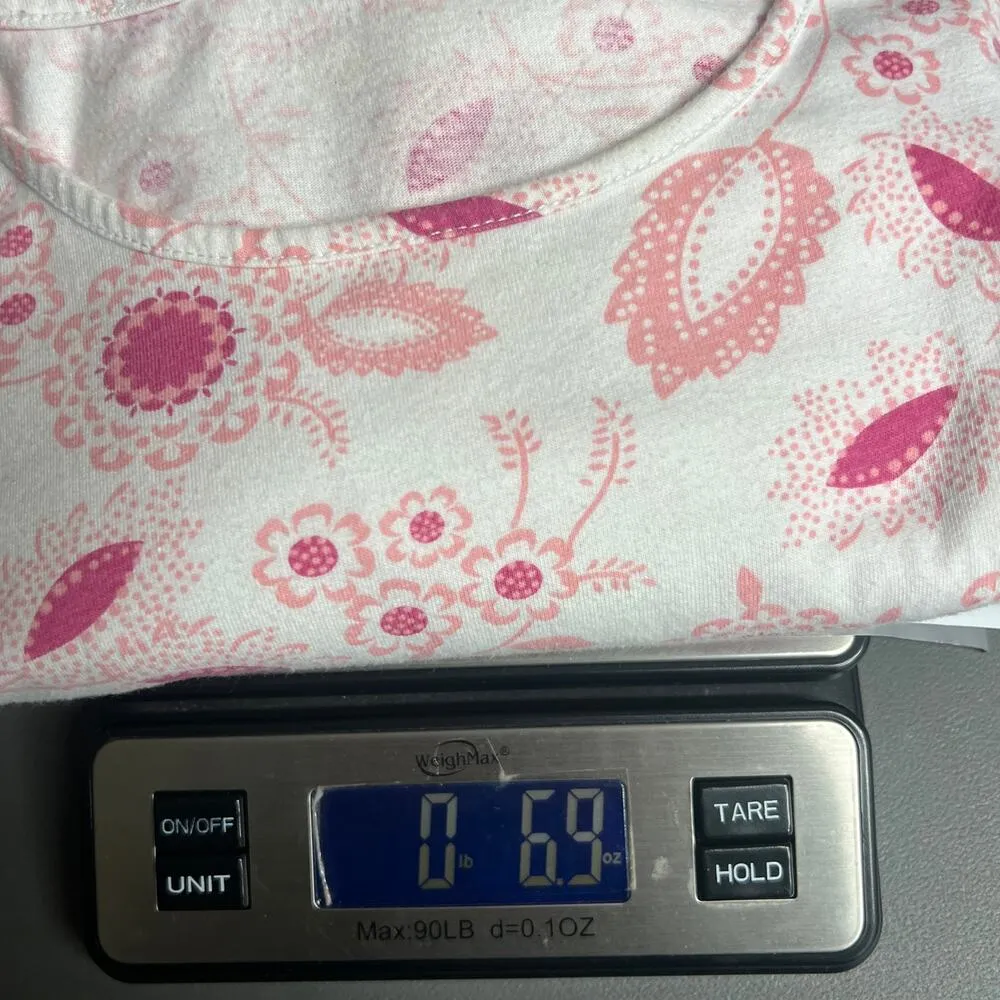 Haband! Women Top 2X Cotton Blend Floral Everyday Wear T - Image 11