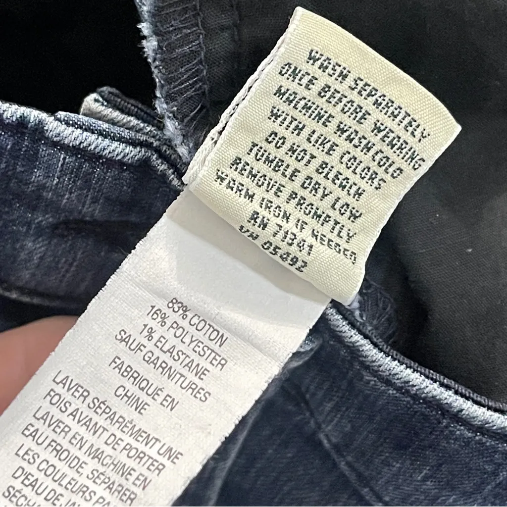 LL BEAN Women’s 90’s Classic Fit Comfort Waist Straight Leg Jeans, 14 Petite Blue Size 14P - Image 9