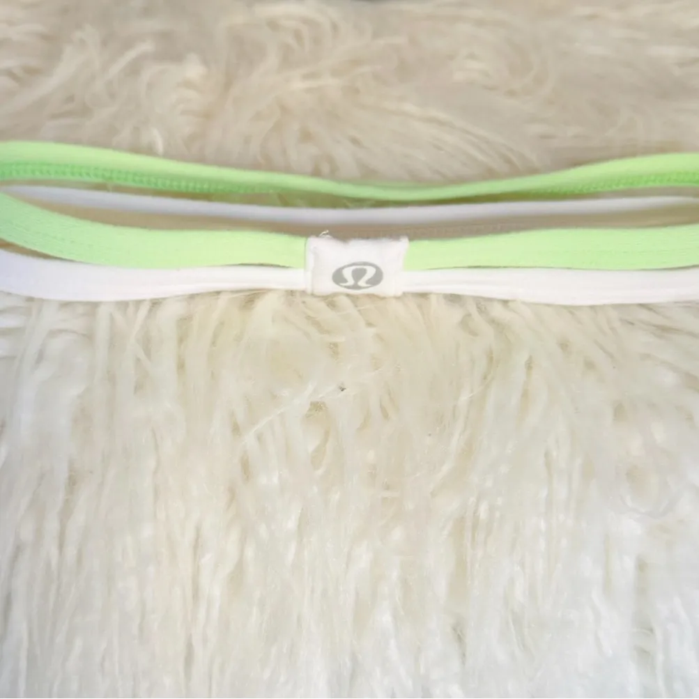 Lululemon DANCE! RARE Green & White Headband - Image 7