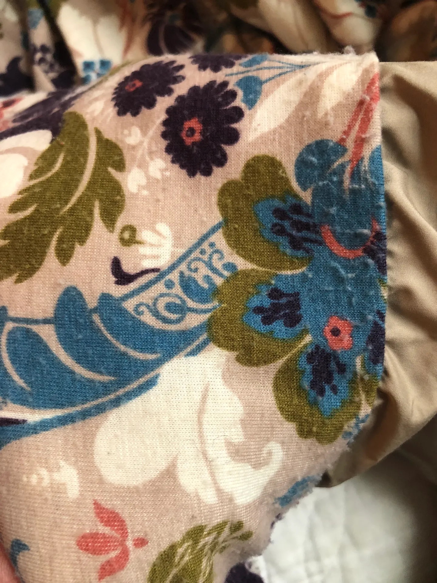 Floral Lined Puffer Jacket - Image 13