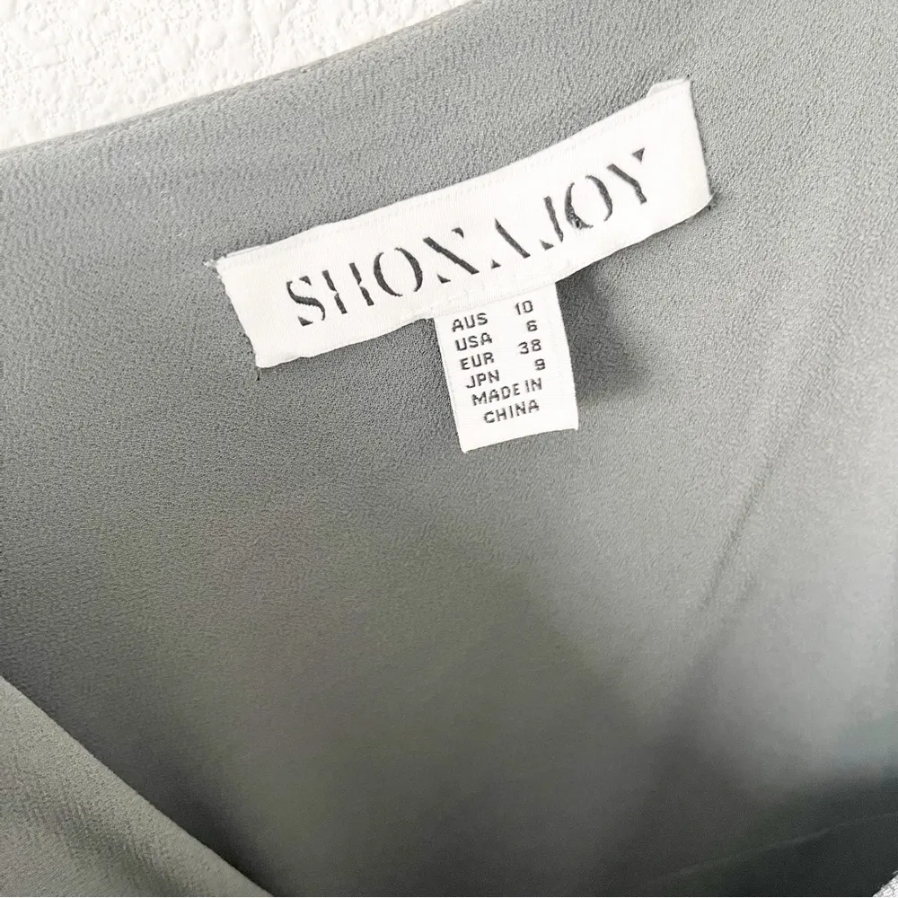 Shona Joy La Lune Ruched Maxi Dress in Olive - Image 4