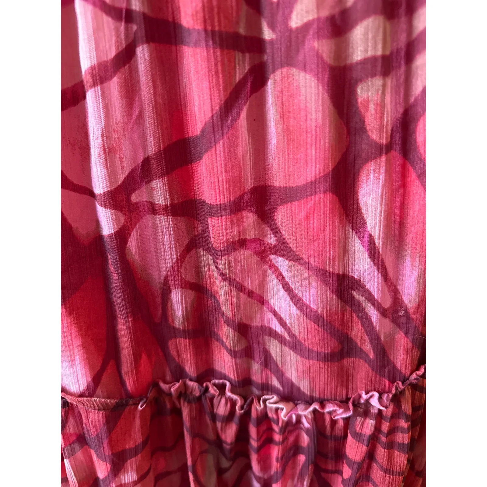 Free People Julianna Maxi Dress Red Size Large - Image 7