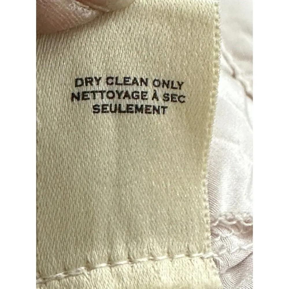 Anthro Moulinette Soeurs Blush Pink Pleated dress Measures As Medium No SASH - Image 6