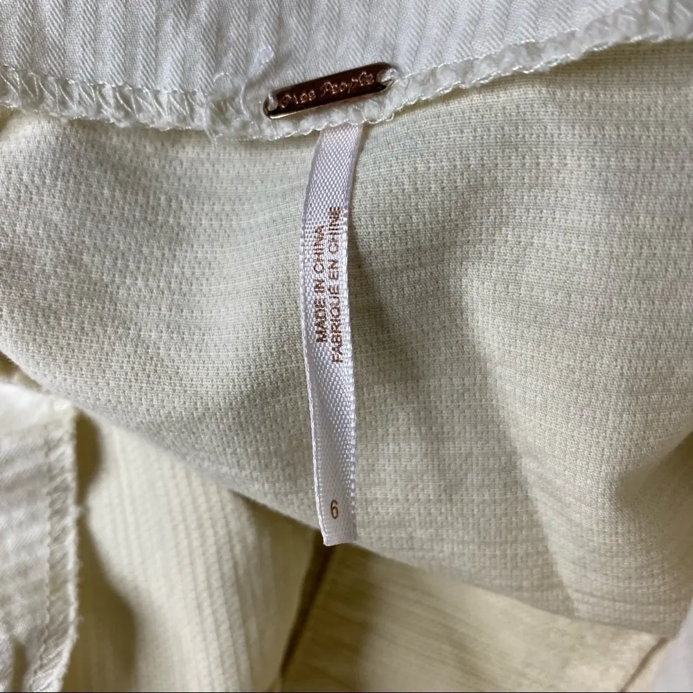 Free People Every Minute Every Hour Skirt Cream 6 - Image 6