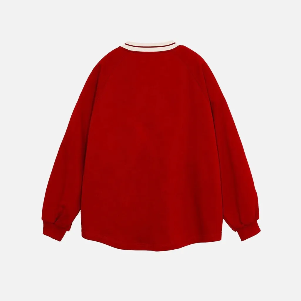 Aelfric Eden  Vintage Patchwork Sweatshirt - Image 2