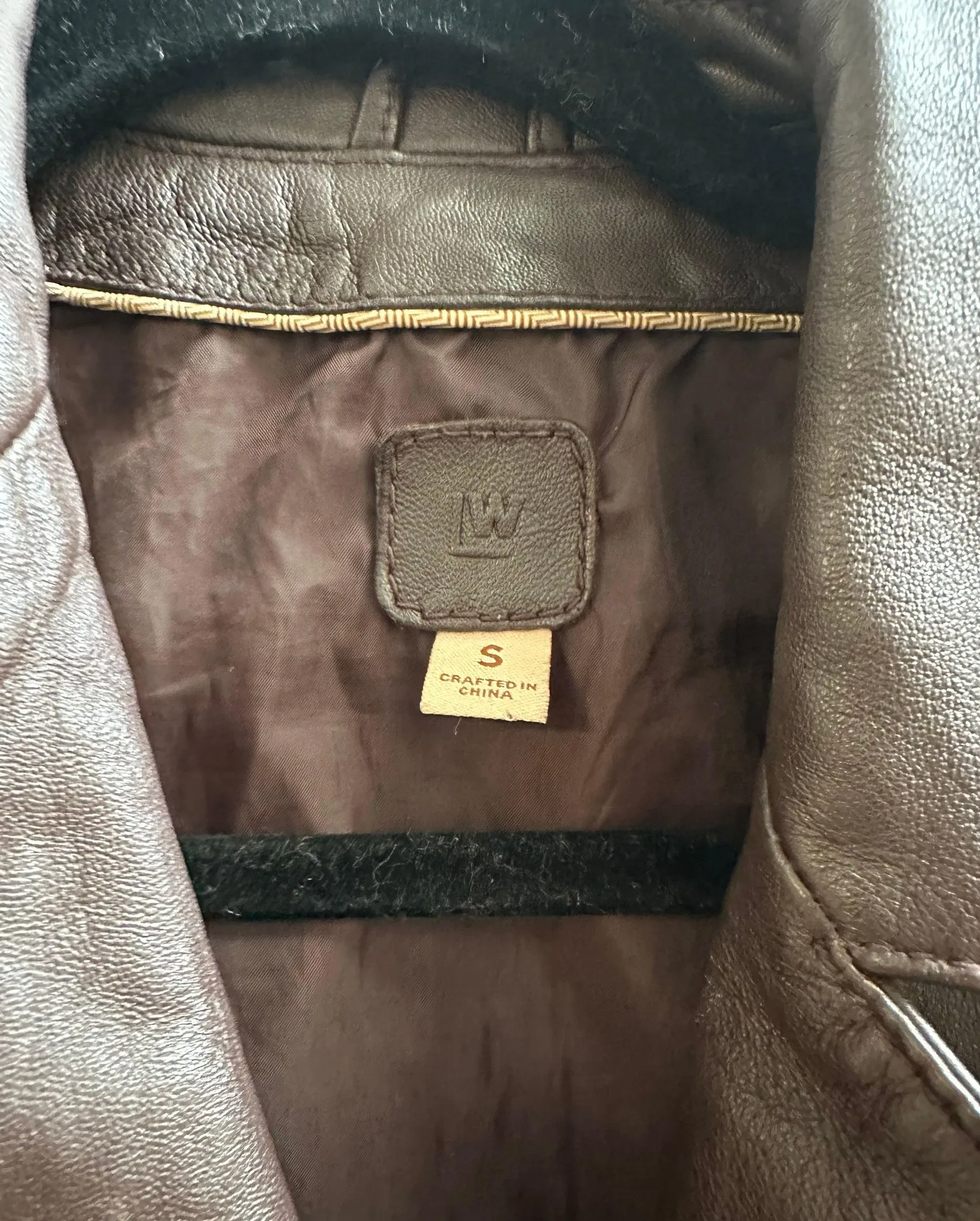 Brown Genuine Leather Jacket - Image 4