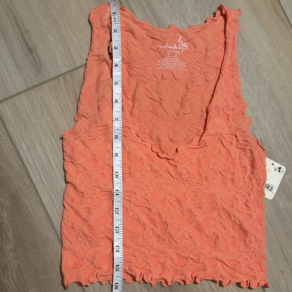 Free People NWT Intimately  Here For You Cami - Burnt Coral - Image 8