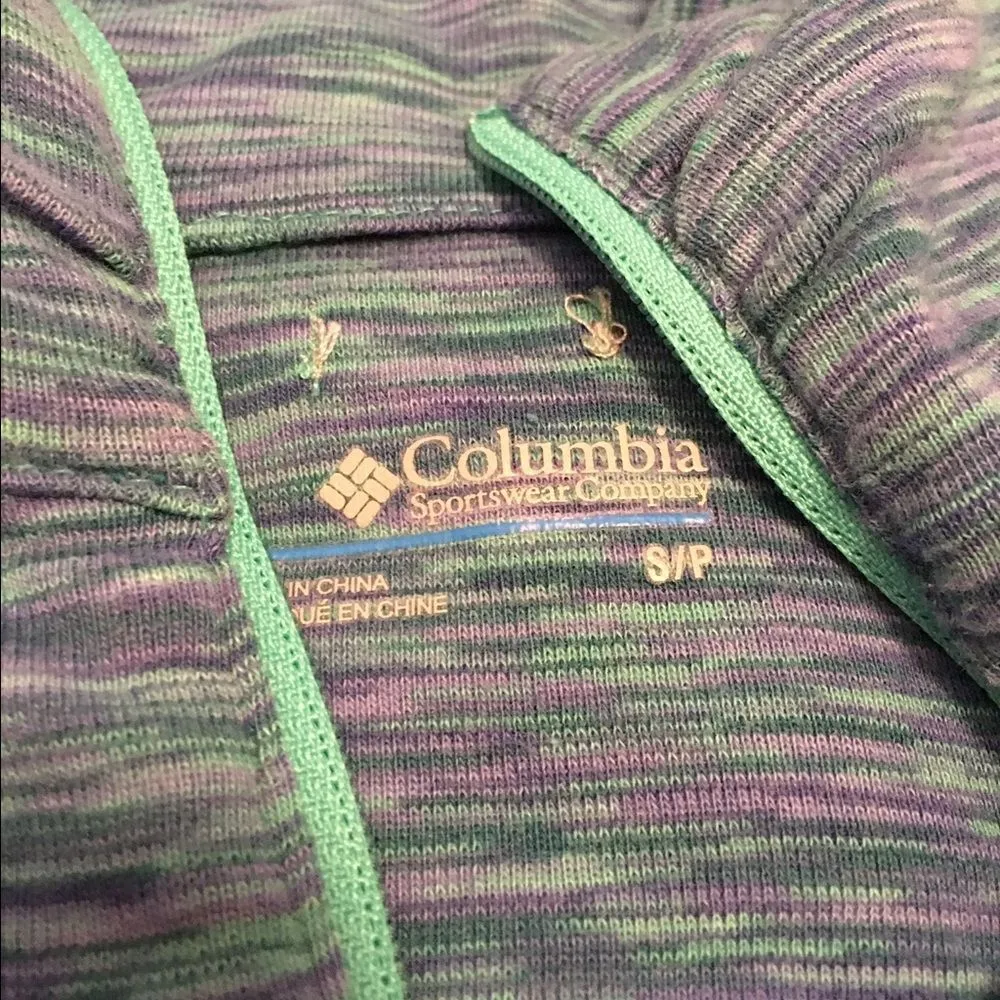 🦄 Columbia Blue Multi Half Zip Long Sleeve💕 - Image 3