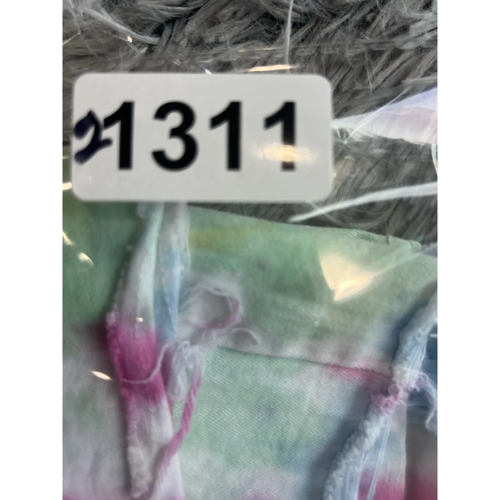 Judy Blue Tie Dye Mid Rise Stretch Cut Off Shorts Size M 30" Waist 3 1/2" Inseam - Image 9