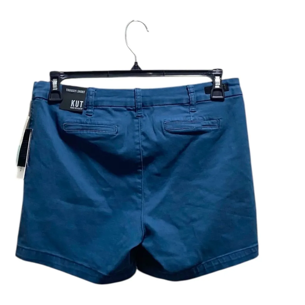 Kut From The Kloth Trouser Shorts Navy Blue Size 12 NWT - Image 14