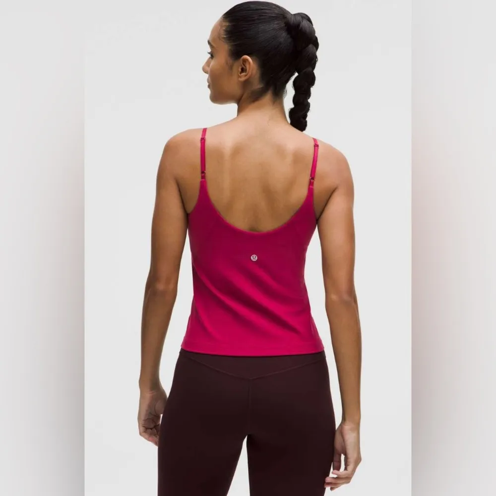 Lululemon NWT Align Waist Length Cami Tank  Top Magenta Smoke Size 14 - Image 4