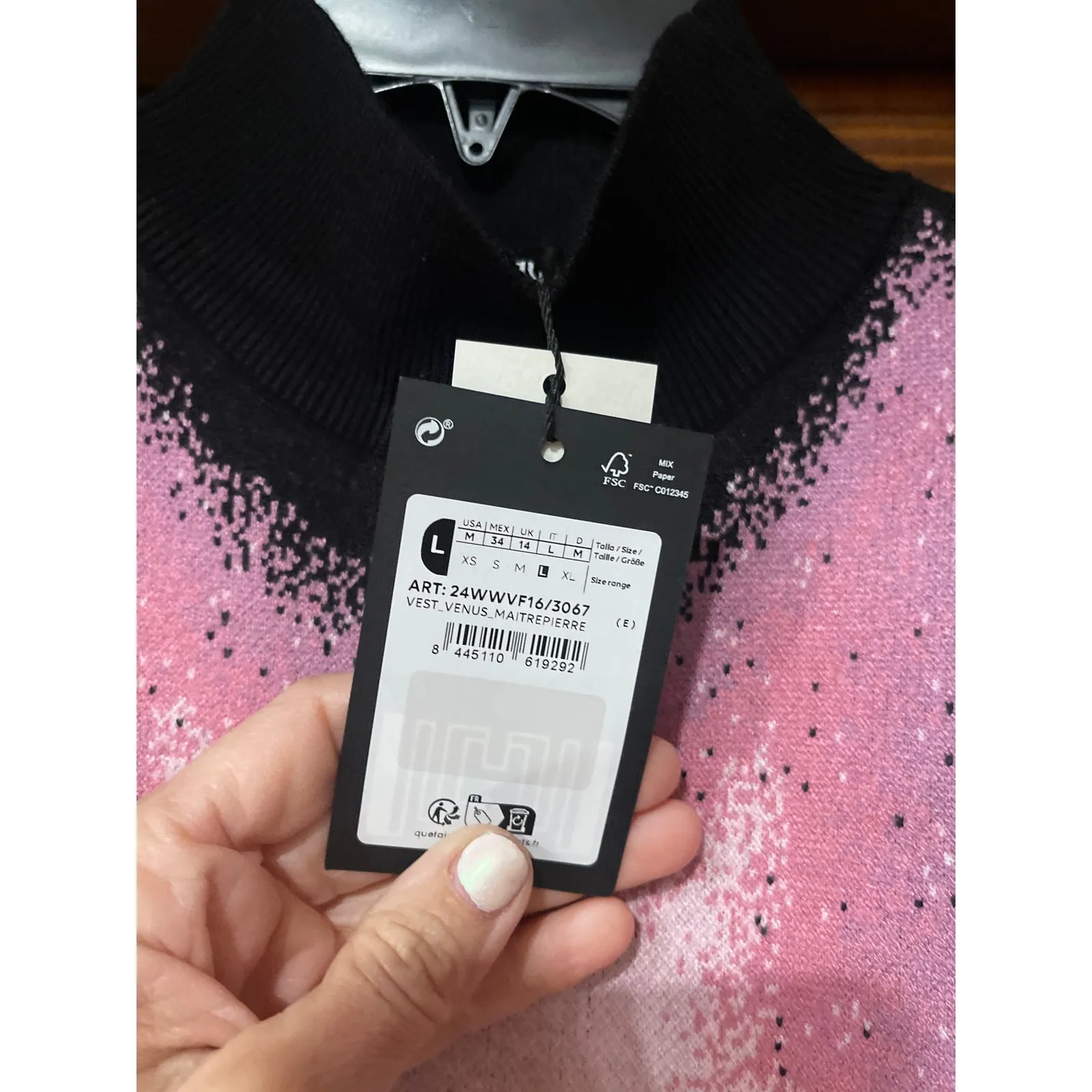 Desigual MAITREPIERRE GRADIENT DRESS Large - Image 5