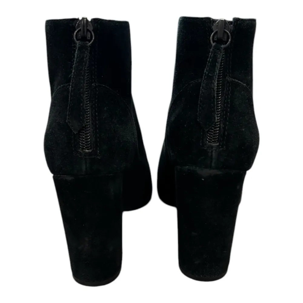 ASH Black Suede Ankle Boots Booties Women’s Size 7 - Image 6