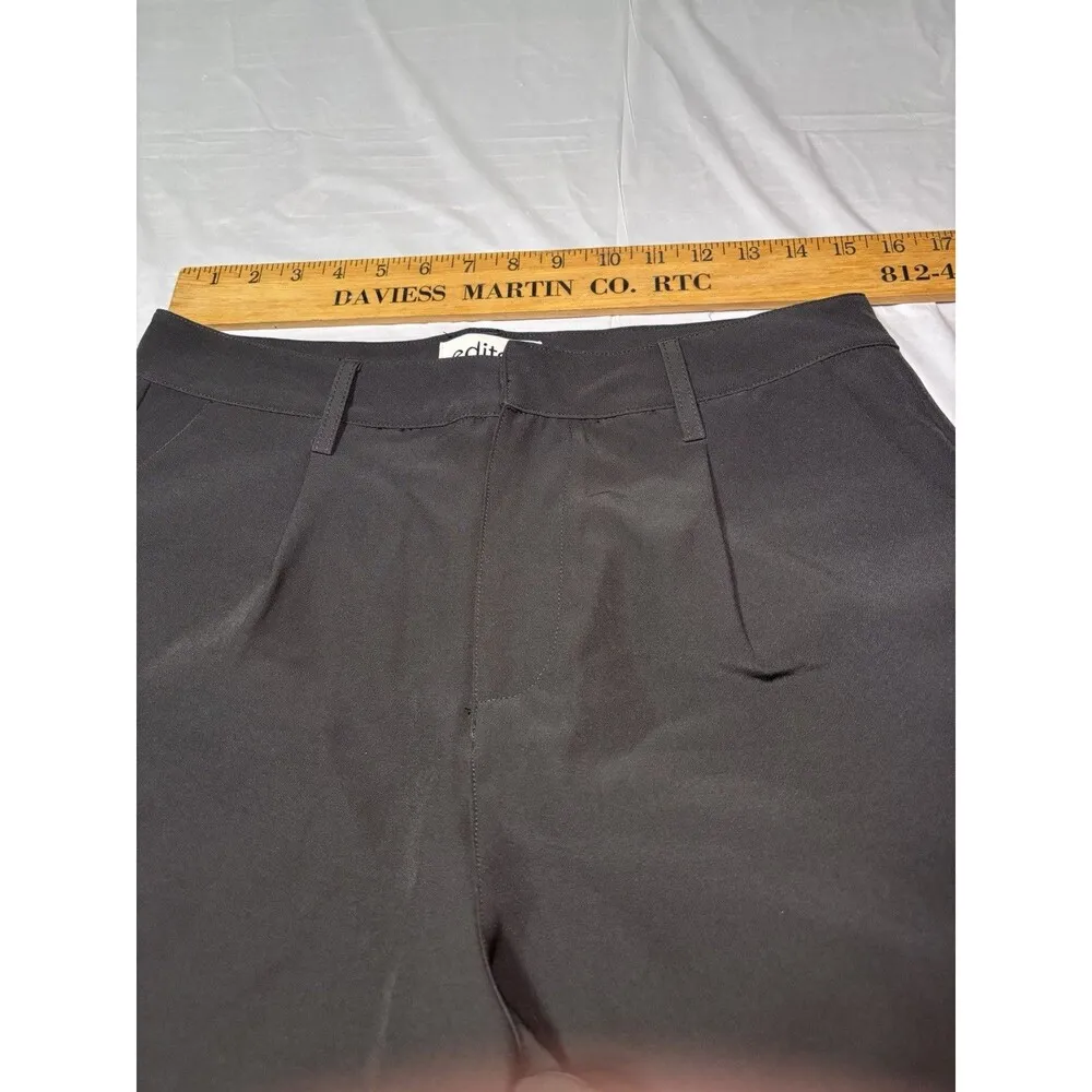Edited by Remi Bader Women's Lightweight Trouser Short Black size 8 NWT - Image 4
