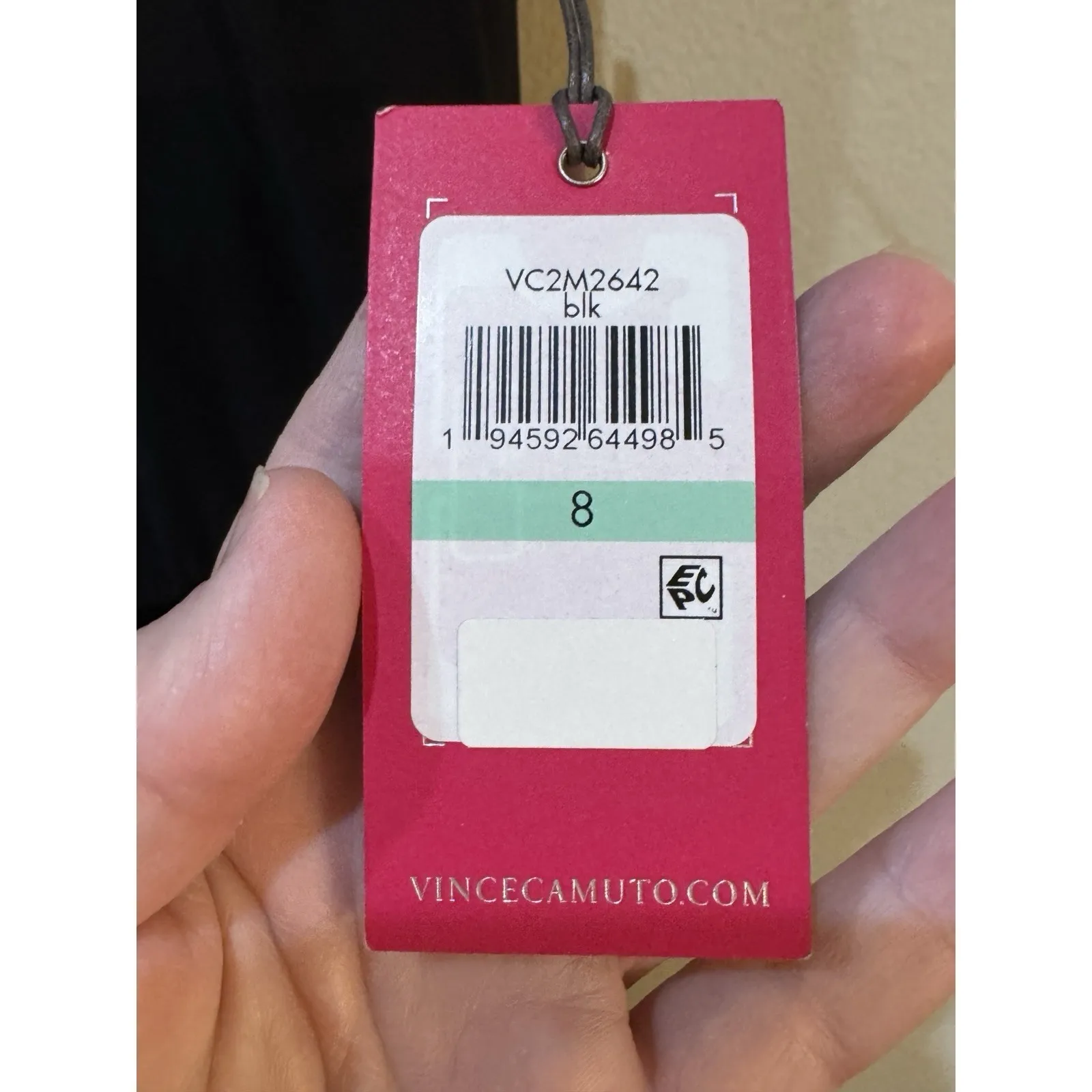 Vince Camuto‎ Jumpsuit Womens Size 8 Chiffon Velvet Black Formal Holiday Sheer - Image 8