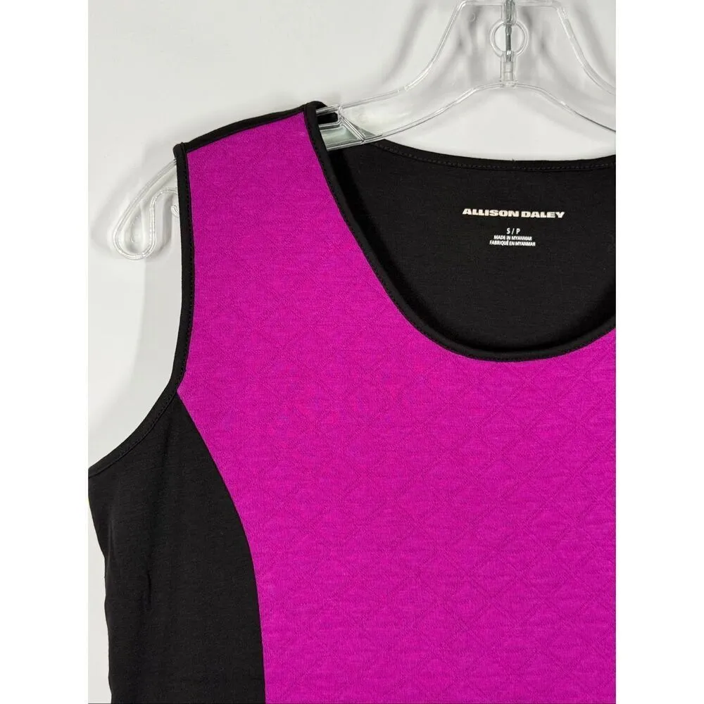 002 -- Allison Daley sleeveless front quilt top size small NWOT - Image 3