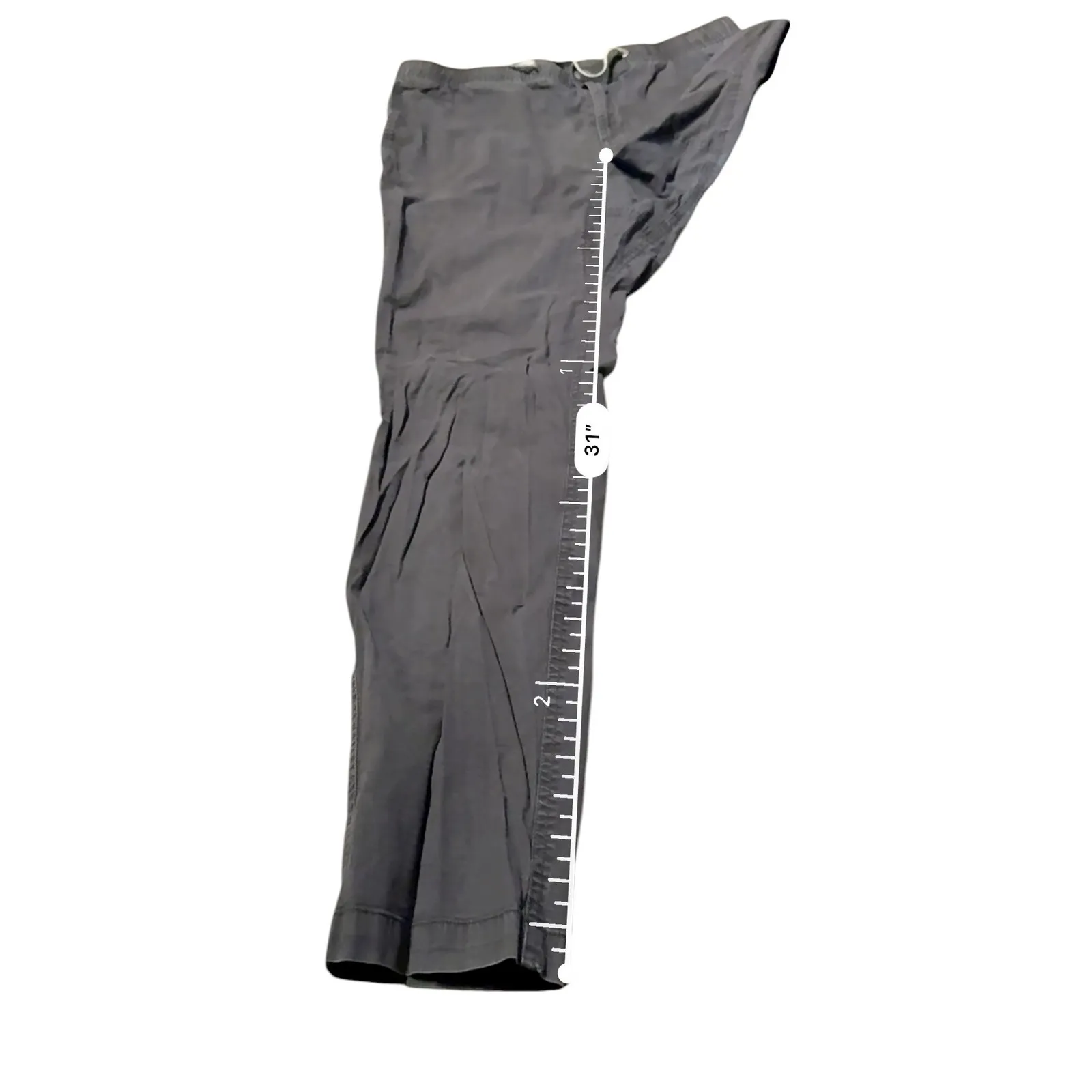 Vuori Ripstop Stretch Pants Women's Large Charcoal Gray‎ Organic Joggers - Image 6