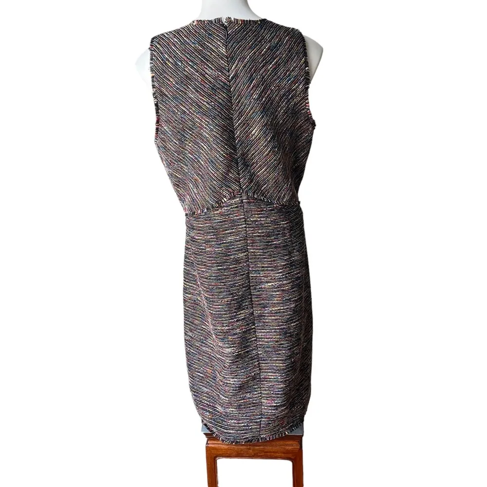 NWT, Sam Edelman Rainbow Textured Sleeveless Multicolor Dress. - Image 5